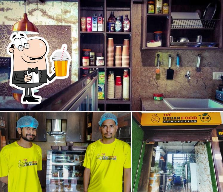 The Urban Food Connection provides a range of drinks