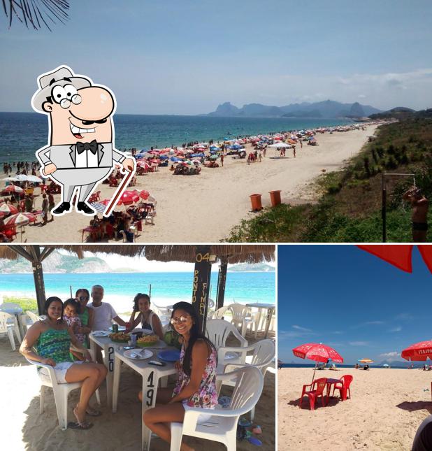O exterior do Quiosque Ponto Final