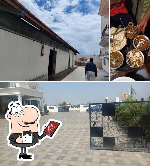 Check out the outside part of Hotel Vaishnavi Grand Restaurant Siruguppa