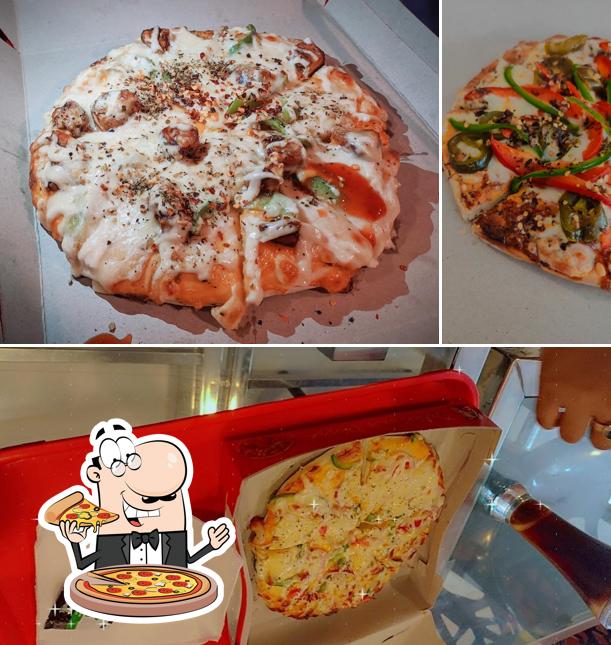 Try out different variants of pizza