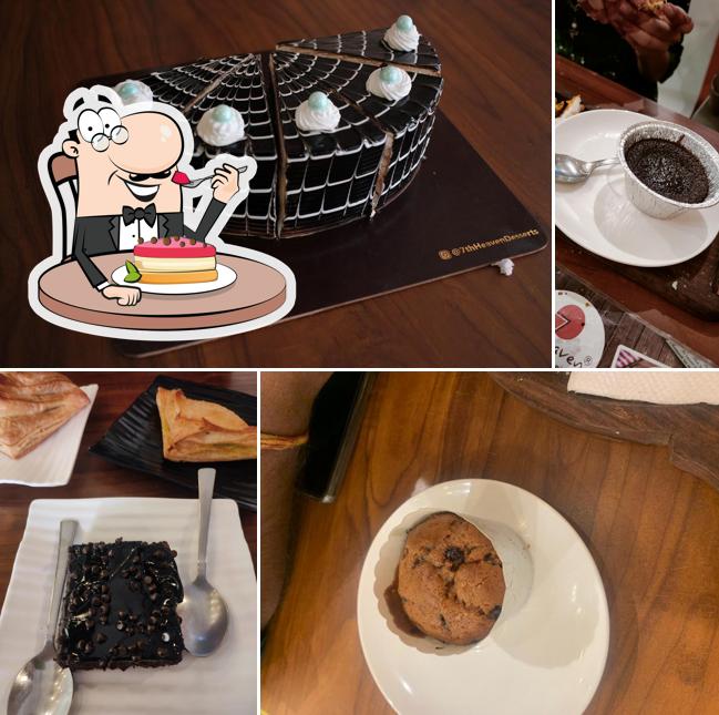 7th Heaven serves a number of desserts