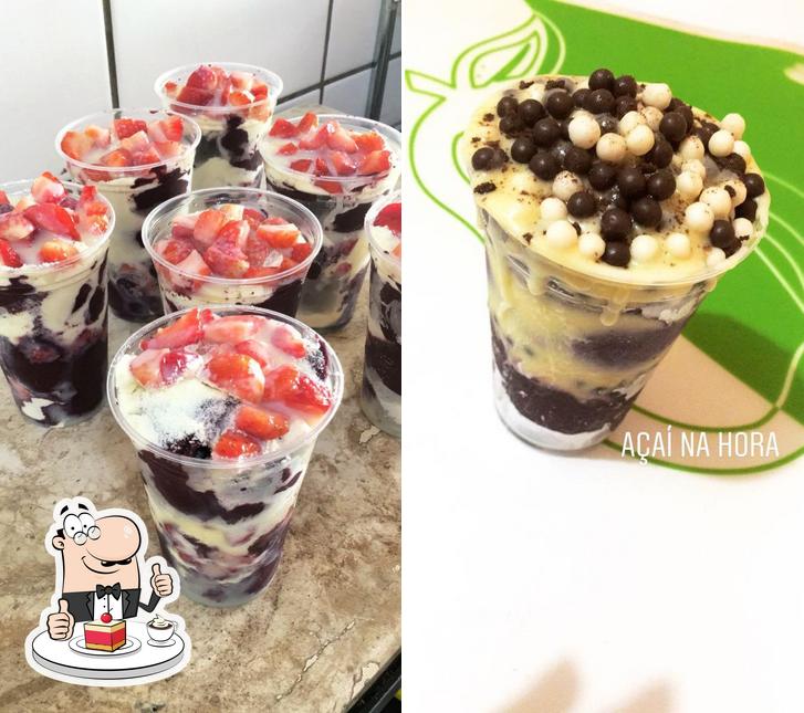 Peça uma das opções doces