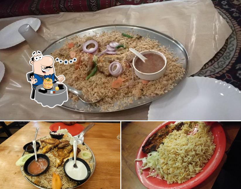 Food at Alif Mandi House