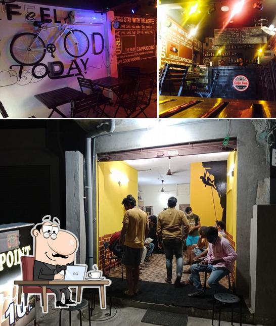 The interior of CUP OF TEA