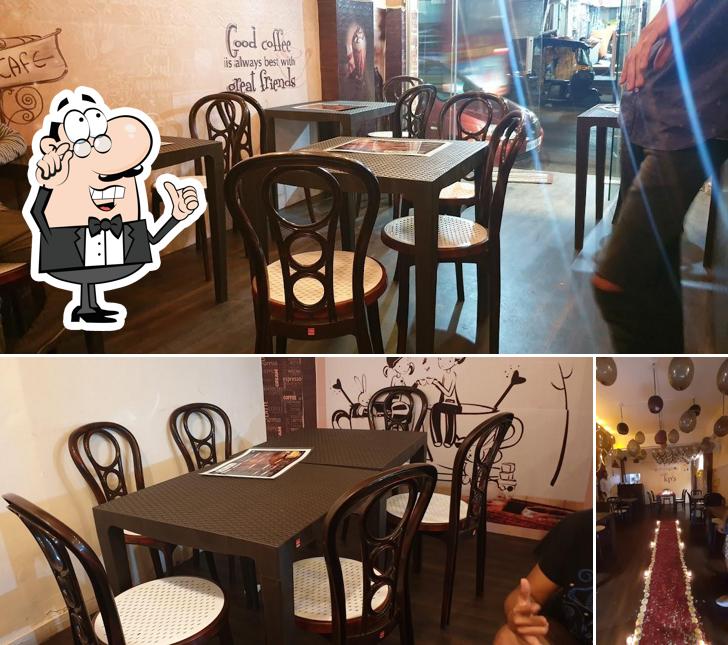 The interior of Cafe kp