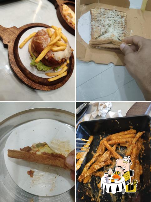 Food at Crazy Cheesy Cafe