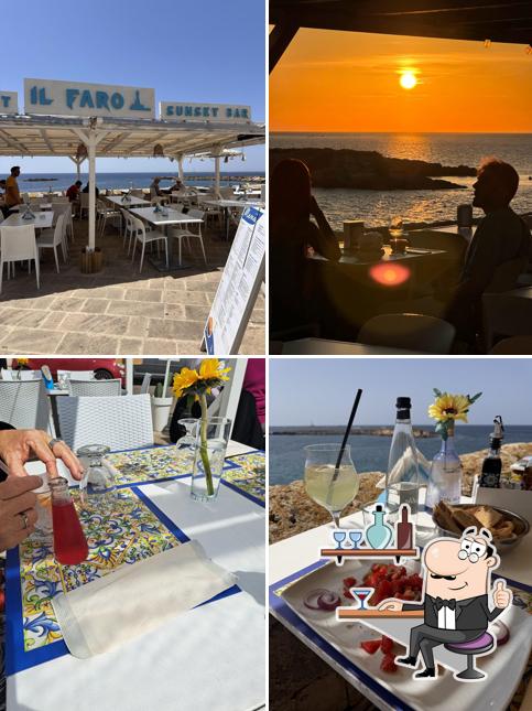 Gli interni di Il Faro Restaurant - Sunset Bar