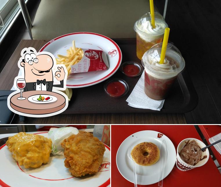 Platos en KFC