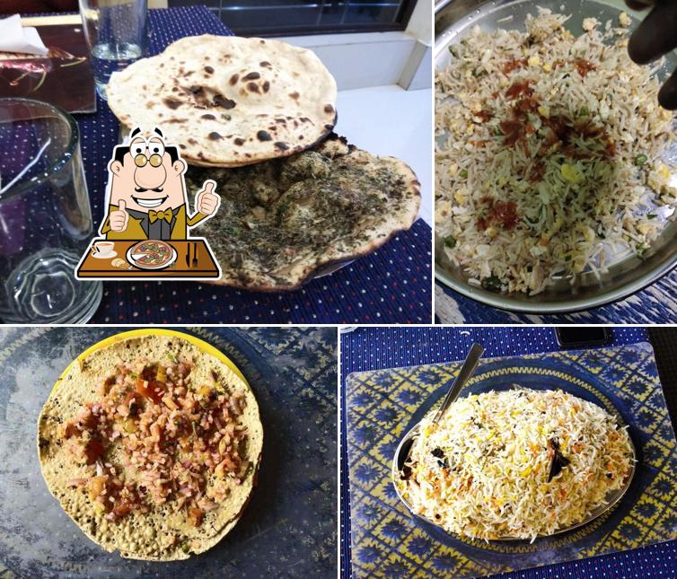 Get pizza at Kabab corner restaurant