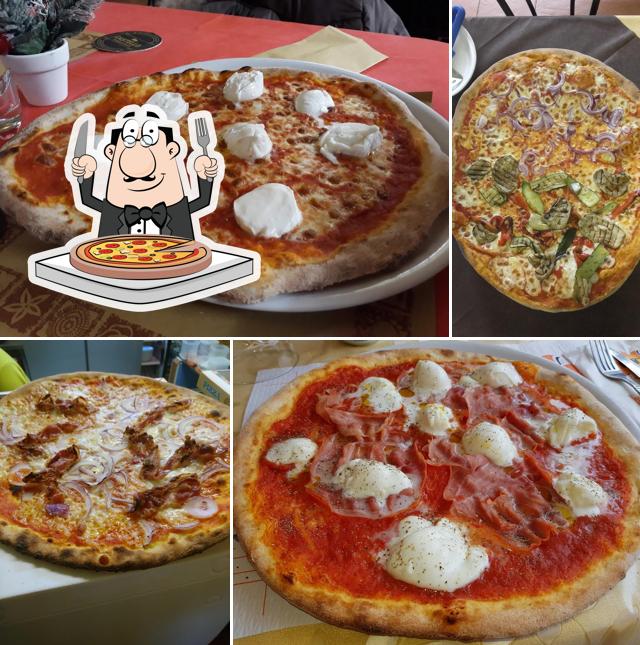 Scegli tra le molte varianti di pizza