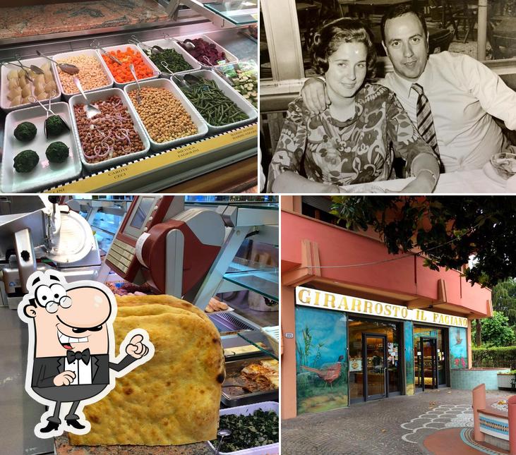 Dai un’occhiata alla foto che raffigura la interni e cibo di Rosticceria - Il Fagiano