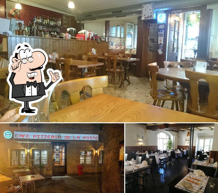 Gli interni di Cafe