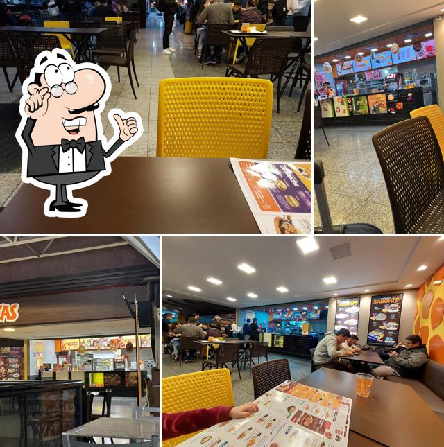 O interior do Giraffas - Aeroporto Afonso Pena