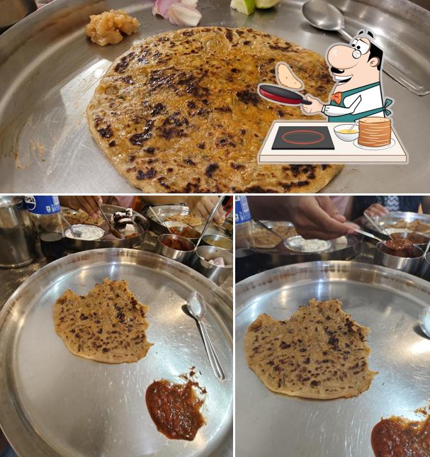 Pancakes at Jay matarani Paratha Factory