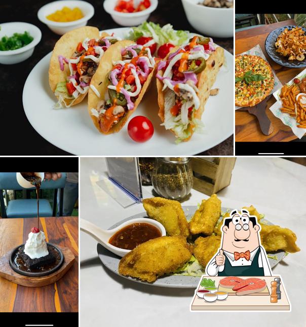 Fish and chips at Mocha Art Cafe