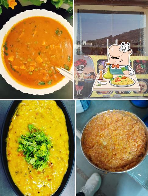Food at NEW A ONE RESTAURANT