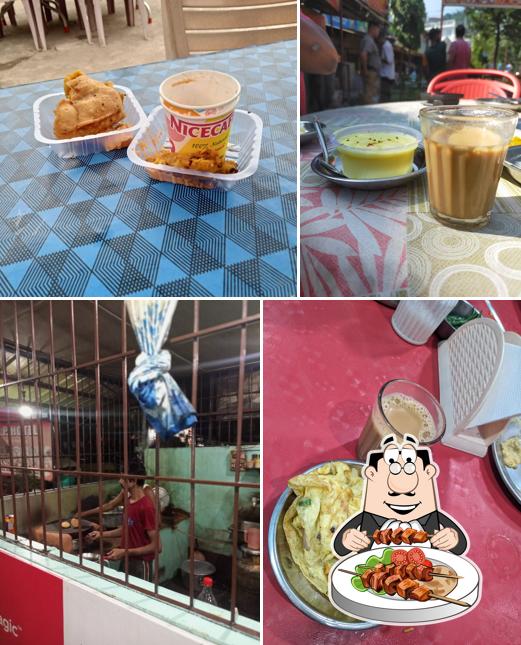 Food at R. P. Hotel, Jorabat