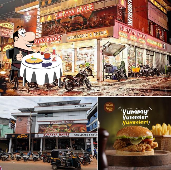 Try out a burger at SURAYYA BAKES