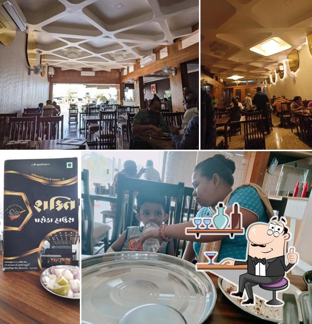 The interior of Shakti parotha house