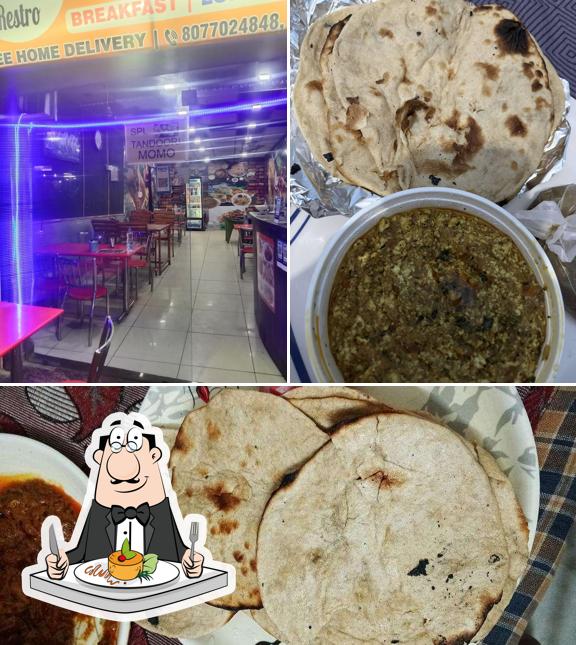 The image of food and interior at The Heritage Restro
