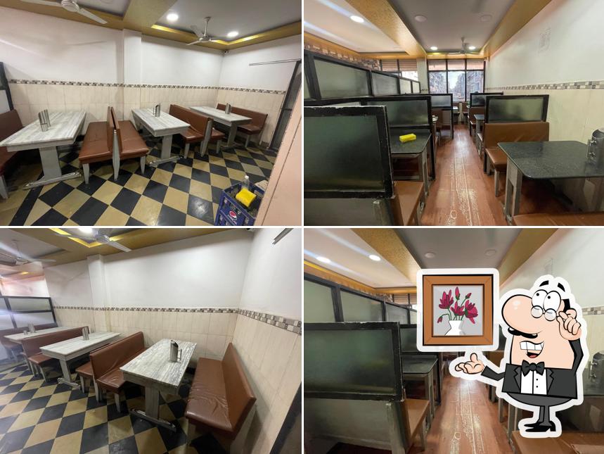 The interior of Romania Restaurant