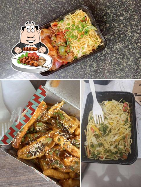 Food at Wok to Walk