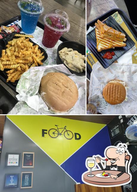 The image of OneBite’s food and exterior