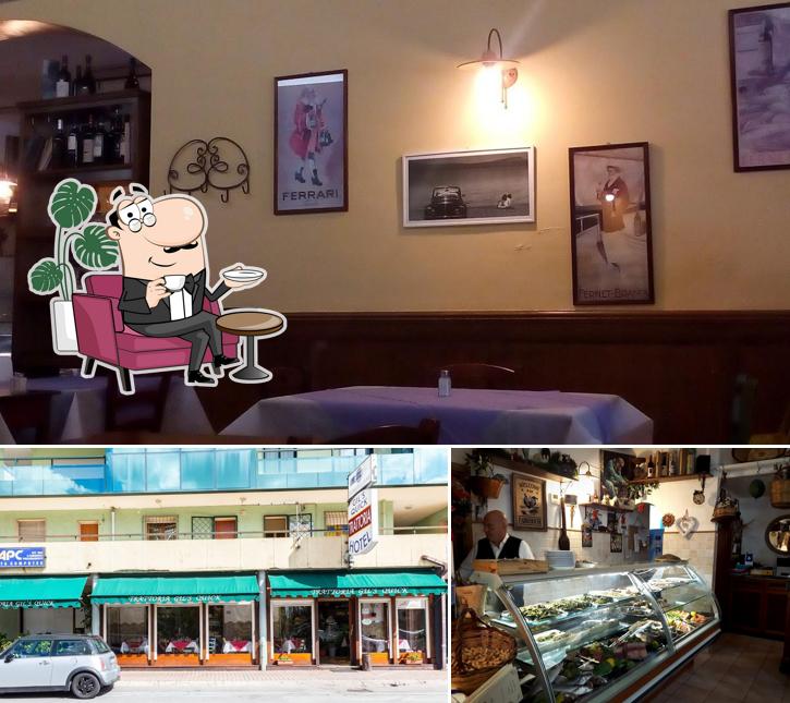 Gli interni di Gil's Quick s.n.c