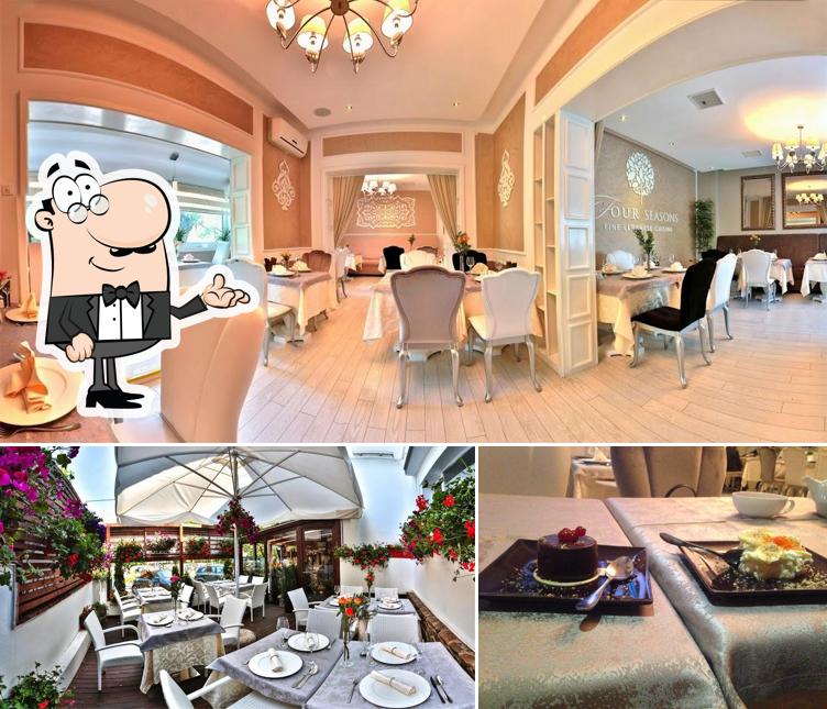 L'intérieur de Restaurant Four Seasons
