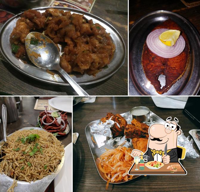 Meals at Anjappar Chettinad Restaurant Ashoknagar