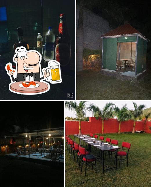 Order a glass of light or dark beer