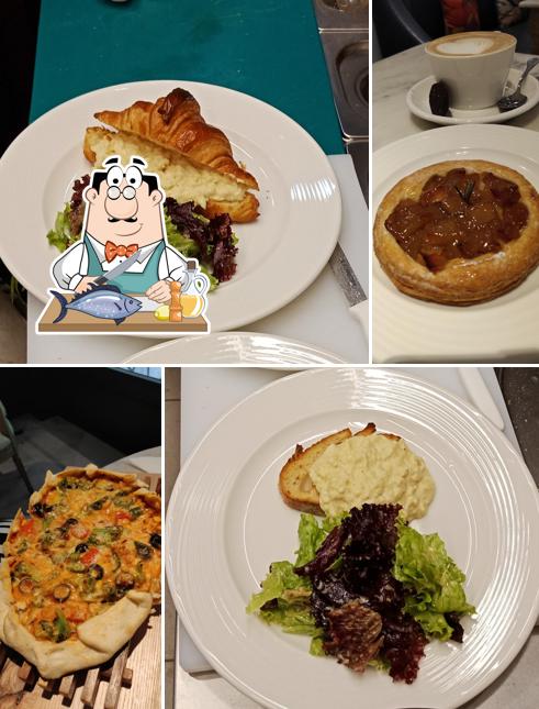 Grilled salmon at L'Opéra Green Park