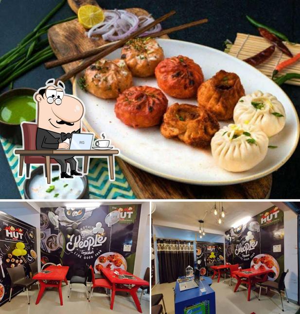 The interior of The Momos Hut Non-veg
