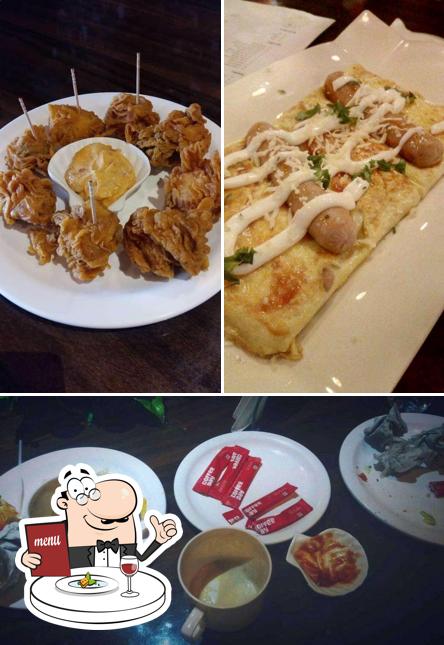 Food at Cafe Wings