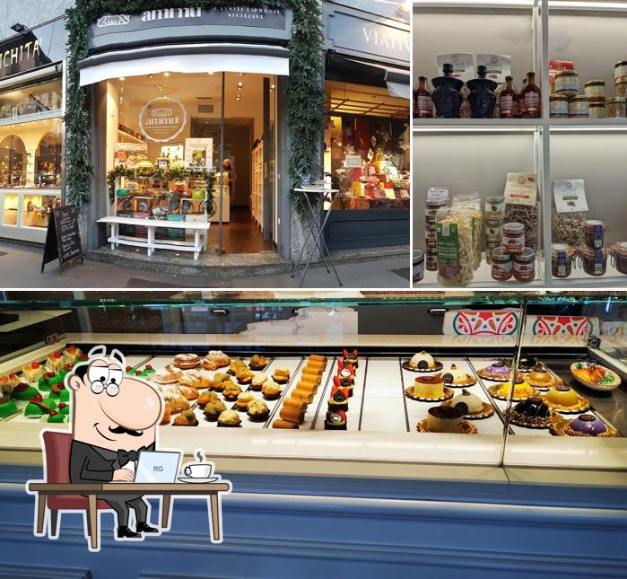 Dai un'occhiata agli interni di Ammu Cannoli Espressi Siciliani