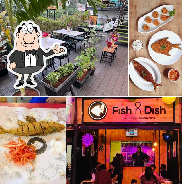 The interior of Fish on Dish