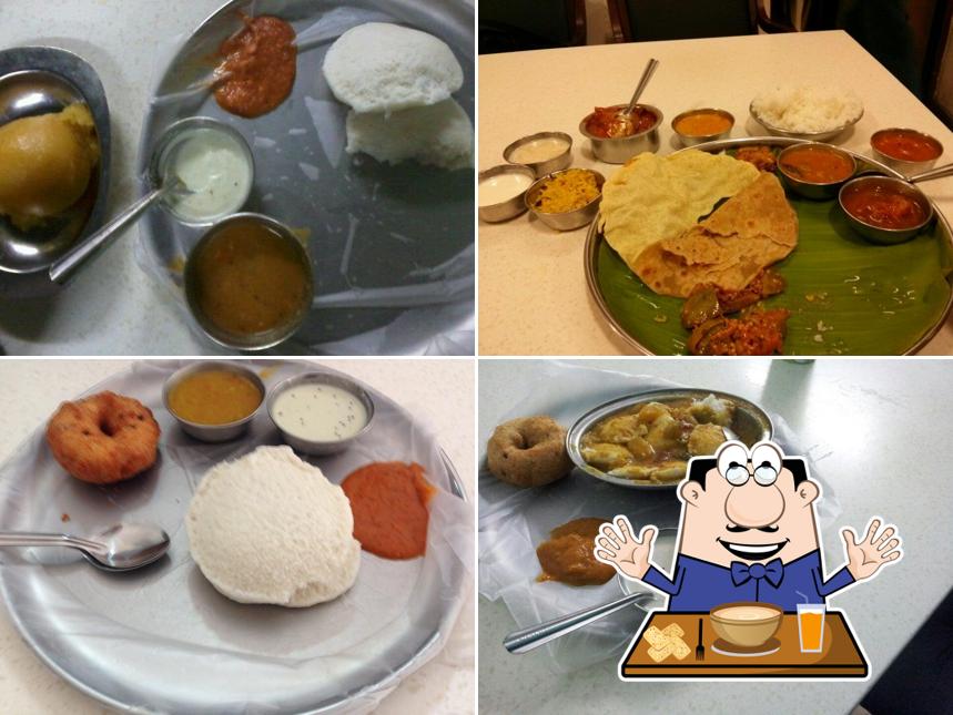 Food at Madurai Idly Shop