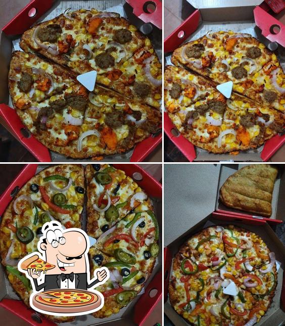 Try out various kinds of pizza