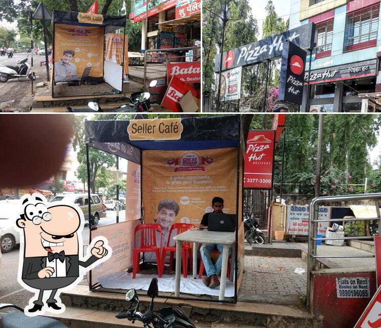 Check out how Pizza Hut Nigdi, Pune looks outside