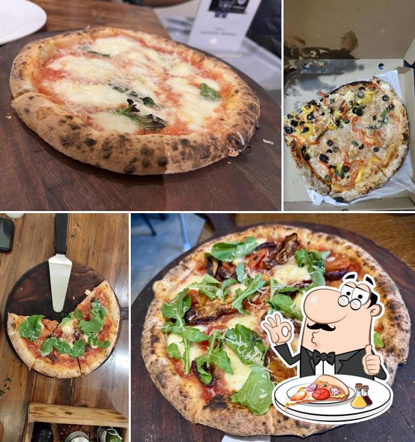 Pick different kinds of pizza