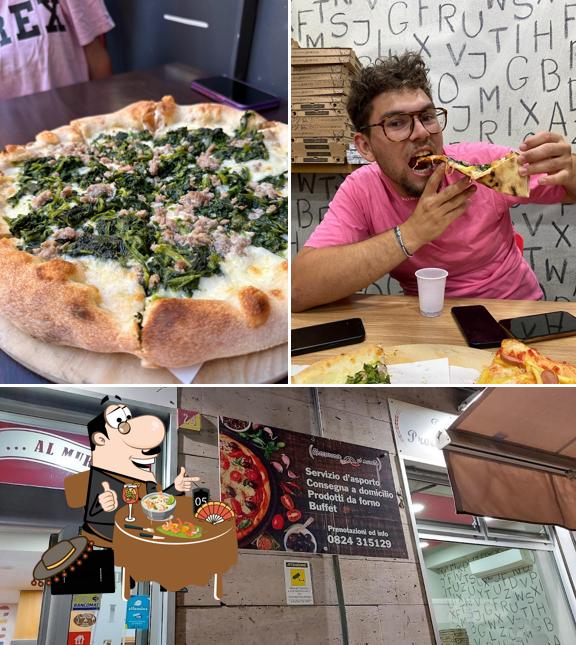 La cibo e interni del ristorante