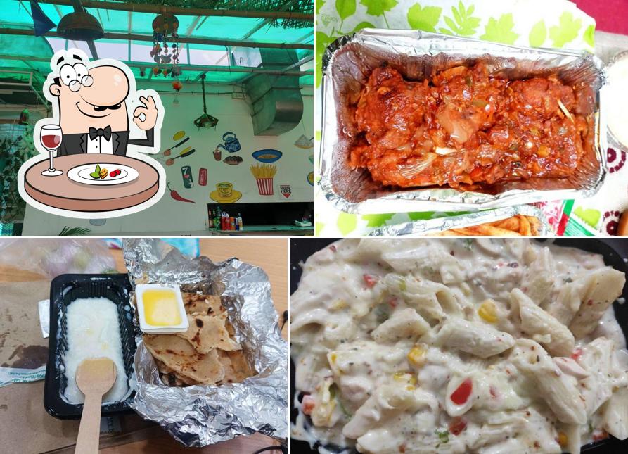 Meals at Ambar Cafe - Roof top cafe