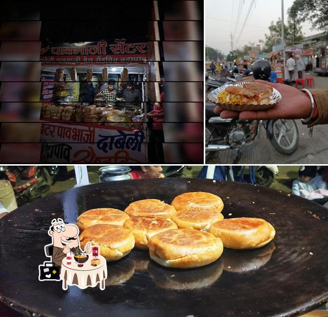 Meals at Jain Pav Bhaji Center Ratlam