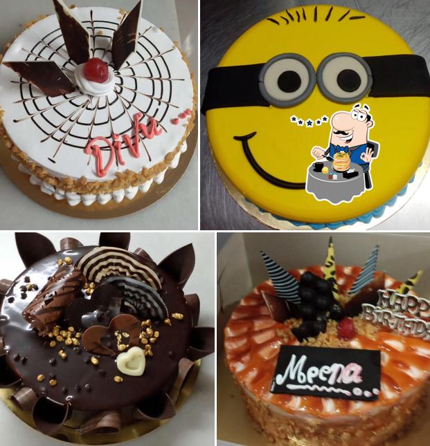 Food at Kream on cake & cafe