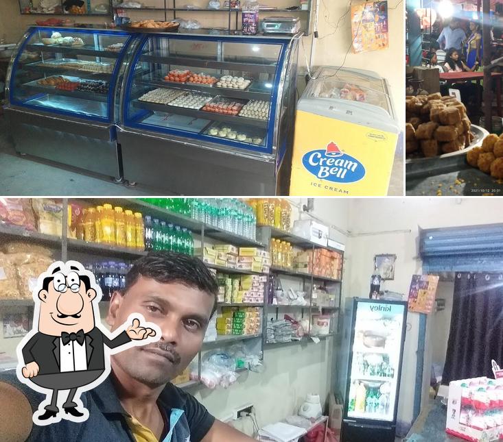 The interior of Lucky Sweets