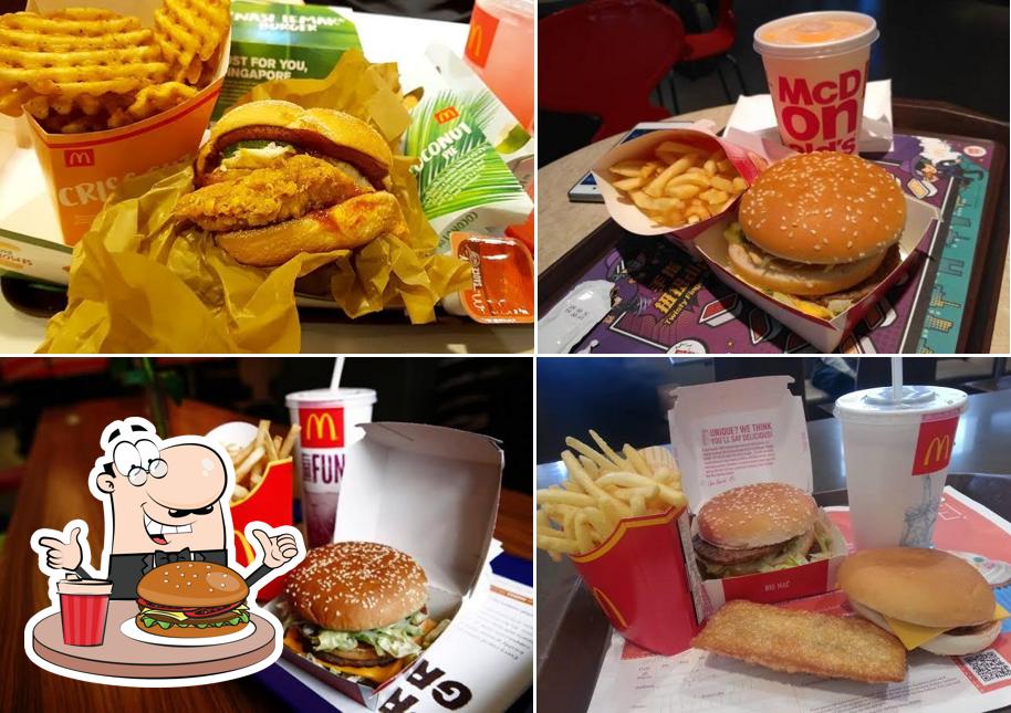 Get a burger at Namaste FOODS