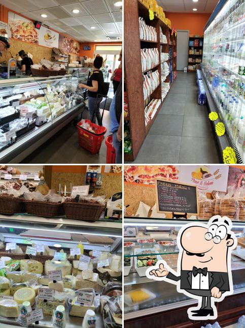 Gli interni di Pane e Salumi