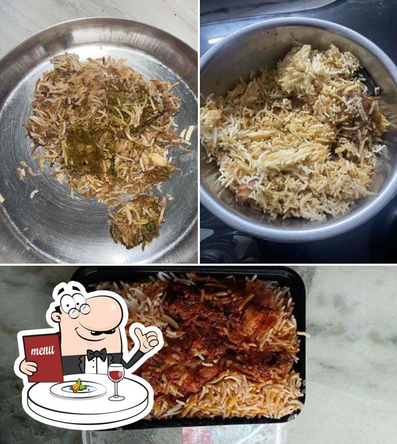 Food at Shahdab Hyderabad Biryani