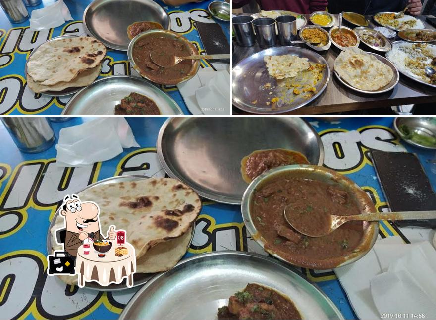 Meals at Sharma's Sher-E-Punjab Dhaba