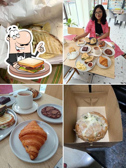 Grilled cheese sandwich at Suchali's Artisan Bakehouse - Lake Market